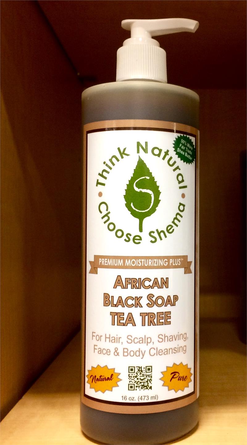 Tea Tree Liquid African Black Soap